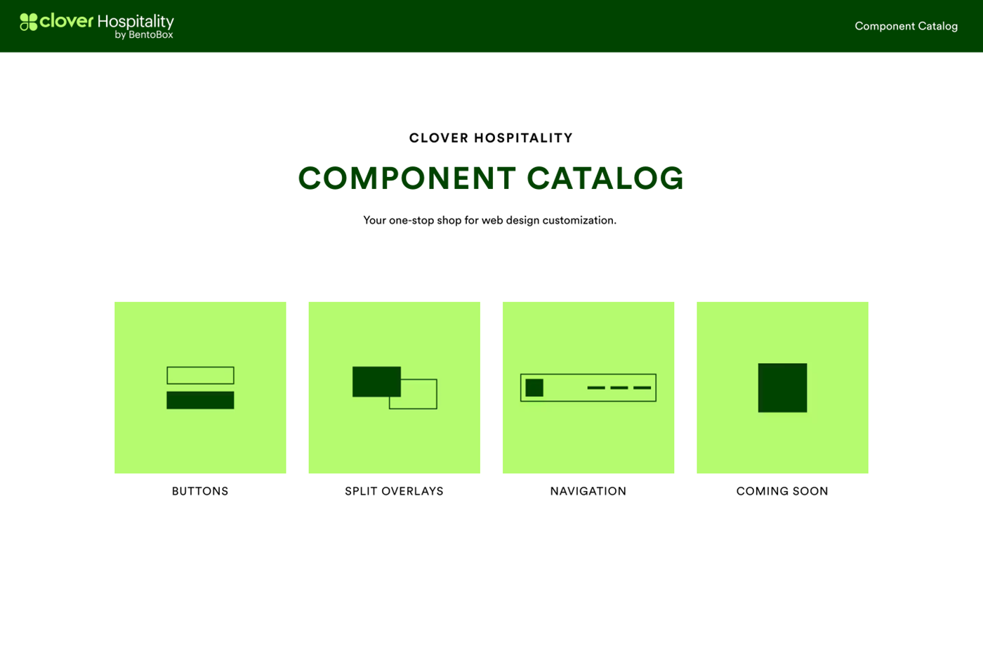 Component Catalog Website